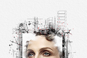 Hippie Sketch Photo Effect Template, an Action Add-On by Photoshop Action (Thumbnail 8 of 13)