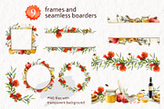 Rosh Hashanah and Yom Kippur Clipart, a Seasonal Illustration by Elena Malgina Clipart (Thumbnail 5 of 13)