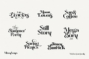 Missy Voya - Modern font family, a Sans Serif Font by creativemedialab (Thumbnail 13 of 23)