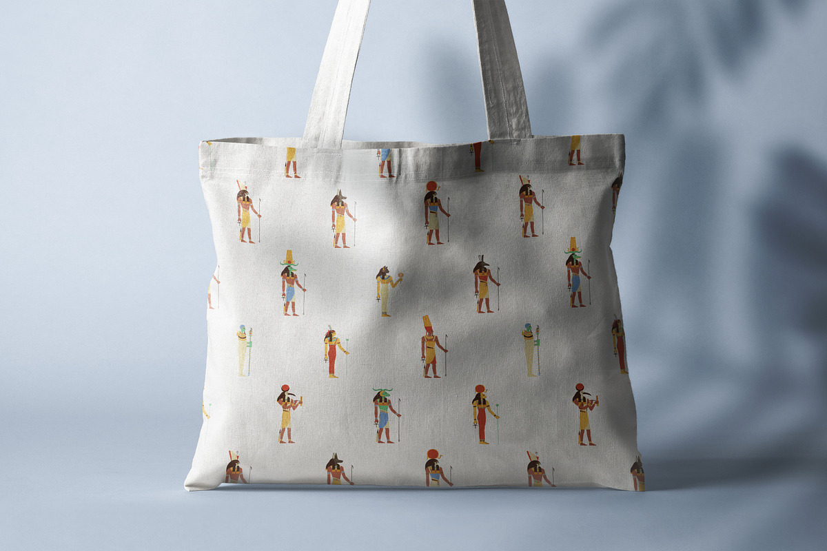 Egyptian gods seamless pattern, a Pattern Graphic by Good Studio (Photo 4 of 4)