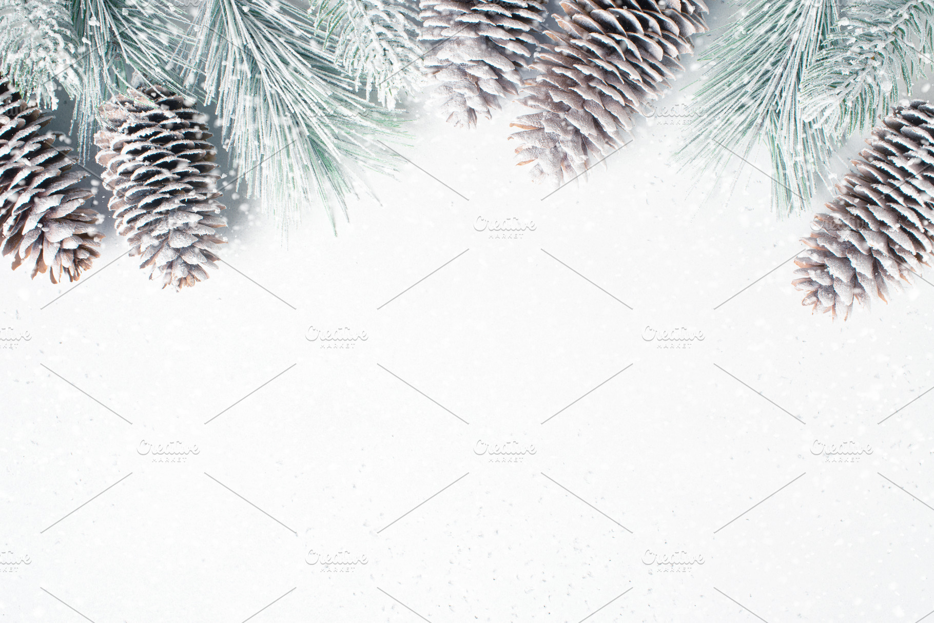 White Christmas background, a Holiday Photo by AlinaKho