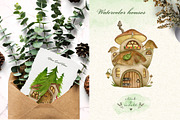 Watercolor gnomes. Big bundle, an Illustration by JuliaBadeeva (Thumbnail 24 of 27)