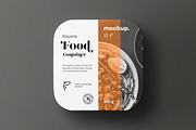 Square Food Container Mock-up, a Packaging Mockup by zippypixelstudio (Thumbnail 10 of 14)