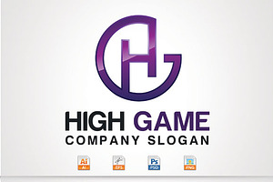 H,G Letter Logo