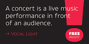 Vocal, a Sans Serif Font by Ani Dimitrova (Thumbnail 8 of 16)