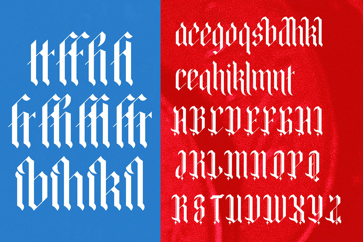 Bold Riot Modern Blackletter, a Blackletter Font by timelesstype.co (Photo 19 of 20)