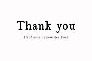 Rosetype - Handmade Typewriter Font, a Serif Font by SaktiAvellin (Thumbnail 7 of 7)
