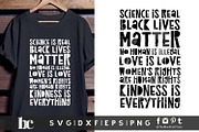 Science Is Real - BLM - Love Is Love, an Illustration by TheBlackCatPrints (Thumbnail 1 of 4)