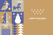 Scandinavian Christmas Elements, a Seasonal Illustration by lenlis (Thumbnail 8 of 9)
