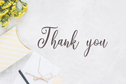 Rosallia, a Script Font by Amarlettering (Thumbnail 7 of 7)