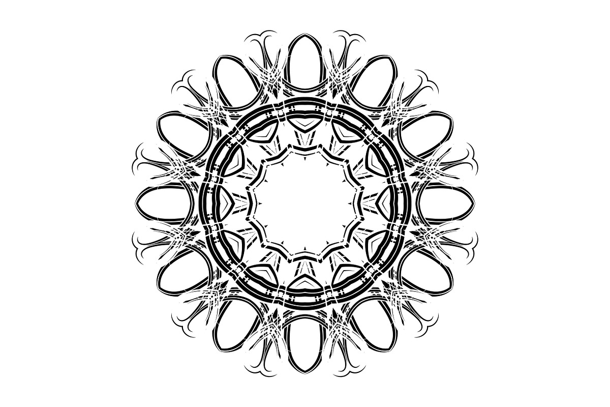 Decorative Mandala Digital Art Pack, a Decorative Illustration by NJ Himel (Photo 48 of 101)
