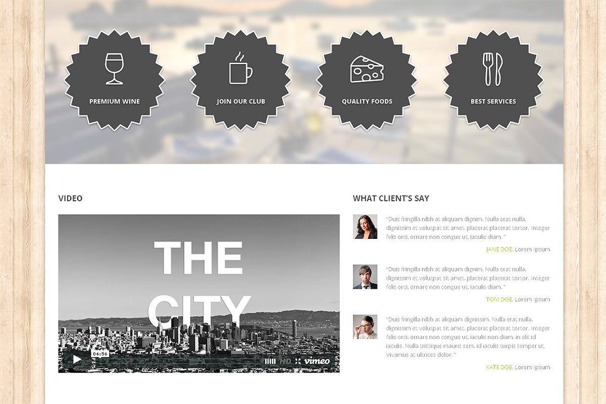 Oregano Responsive Bootstrap Theme, a Bootstrap Template by IceTemplates (Photo 3 of 3)