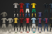 Male mannequin Football pack 3D, a Characters & Person 3D Model by mrGarret (Thumbnail 2 of 17)