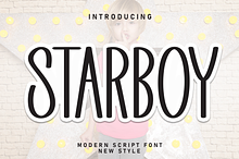 Starboy | Script Font