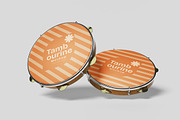 Tambourine Mockup, a Product Mockup by bimockup (Thumbnail 4 of 6)