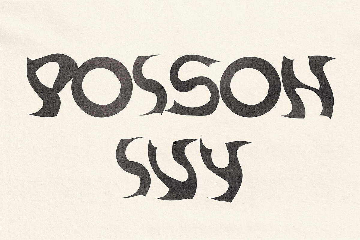 Barbed – Handmade Gothic Horror Font, a Blackletter Font by Madeline ODonoghue Design (Photo 4 of 9)