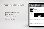 Notion Pomodoro Tracker Template, a Templates & Theme by BRANDcontent (Thumbnail 2 of 6)