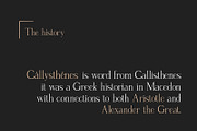 Callysthenes Serif Font, a Serif Font by Jrray Studio (Thumbnail 9 of 12)