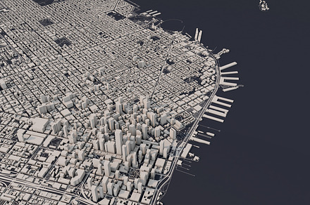 San francisco city map 3d rendering stock photo containing san francisco and