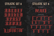 Wellfoge Blackletter Rough Font, a Blackletter Font by alit design (Thumbnail 18 of 20)