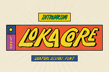 Lokacore - A Ligature Fun Font
