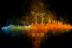 10xFiles Pack Tokyo Skylines