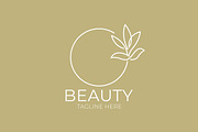 Minimalist Beauty Logo Circle Nature, a Branding & Logo Template by Signatoro (Thumbnail 2 of 3)