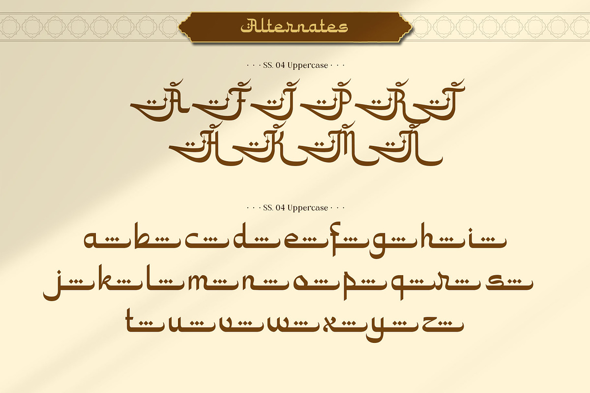 Mushym Arabic Typeface, a Sans Serif Font by alit design (Photo 5 of 23)