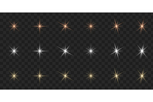 Light Flare Sparkle, an Illustration by Vector Creator