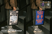 Frame Poster Mockup - VOL 4, a Product Mockup by Simetrica Labs (Thumbnail 1 of 3)