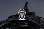 Minimalist Modern Communication Logo, a Branding & Logo Template by Luxury Logos (Thumbnail 2 of 4)
