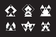 Set of trendy logotypes, an Education Illustration by Helen Sko (Thumbnail 9 of 9)