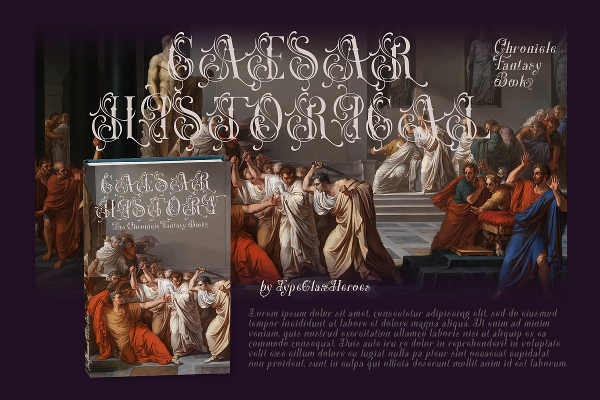 Idangle -Decorative Serif, a Serif Font by TypeClassHeroes (Photo 5 of 10)