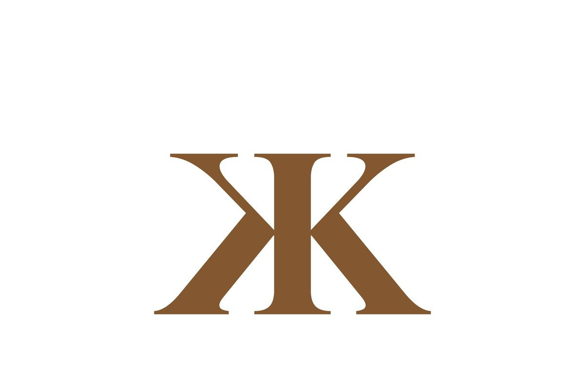 KK logo design, a Branding & Logo Template by xcoolee