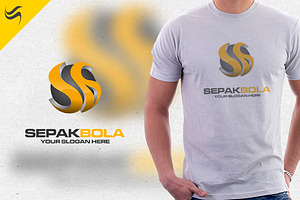 Sepak Bola Logo Template