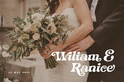 Wifelove - Groovy Retro Serif, a Font by Cruzine (Thumbnail 9 of 9)