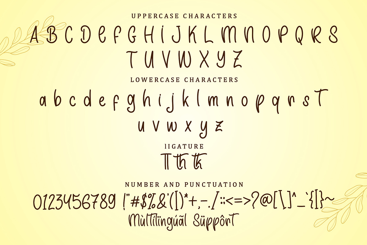 Butter Summer | Display Font, a Handwritten Font by esamaradany (Photo 7 of 8)