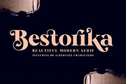 Bestorika - Modern Serif, a Serif Font by Mokatype Studio (Thumbnail 1 of 15)