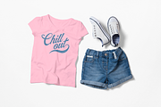 Girl's Crew Neck T-shirt Mock-up, a Shirt Mockup by Mint Pixels (Thumbnail 5 of 6)