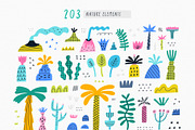 Dinosaur island - 250+ elements, an Animal Illustration by Olia (Thumbnail 3 of 12)