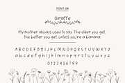 Handwriting Bundle 1, a Handwritten Font by Sofia Skoog (Thumbnail 9 of 9)