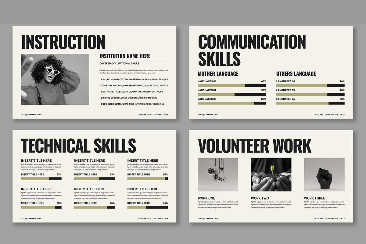 Digital Resume Presentation, a Presentation Template by ContestDesign (Photo 4 of 5)