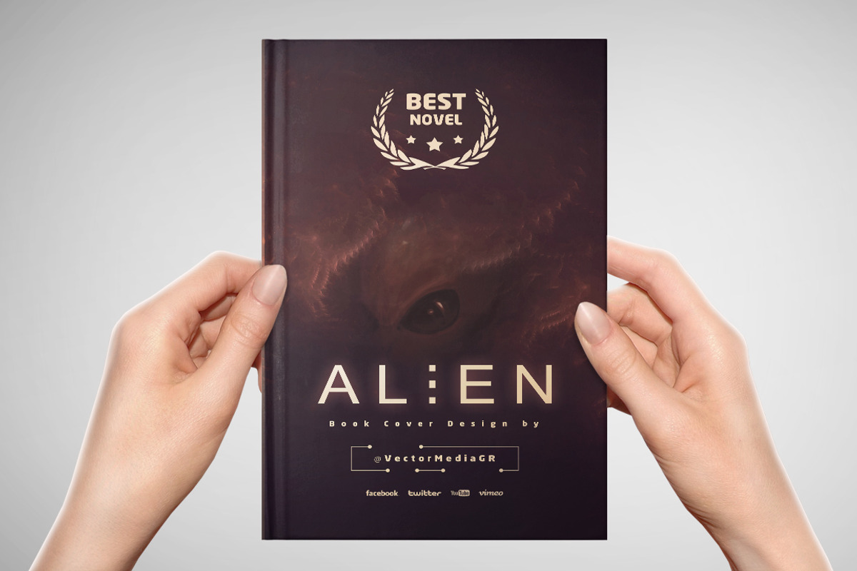 Alien - Book Cover Design, a Templates & Theme by VectorMedia