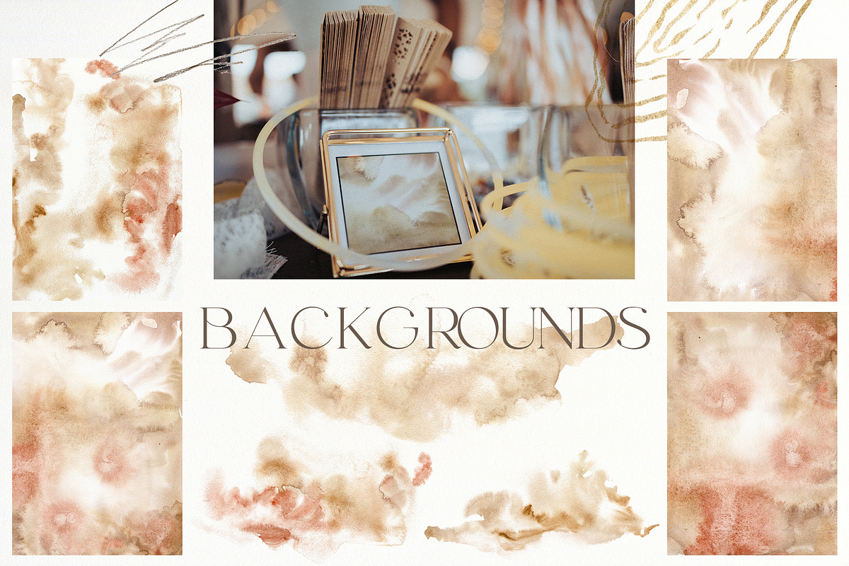 Pampas grass watercolor flowers boho, a Decorative Illustration by Yuliya Derbisheva (Photo 11 of 12)