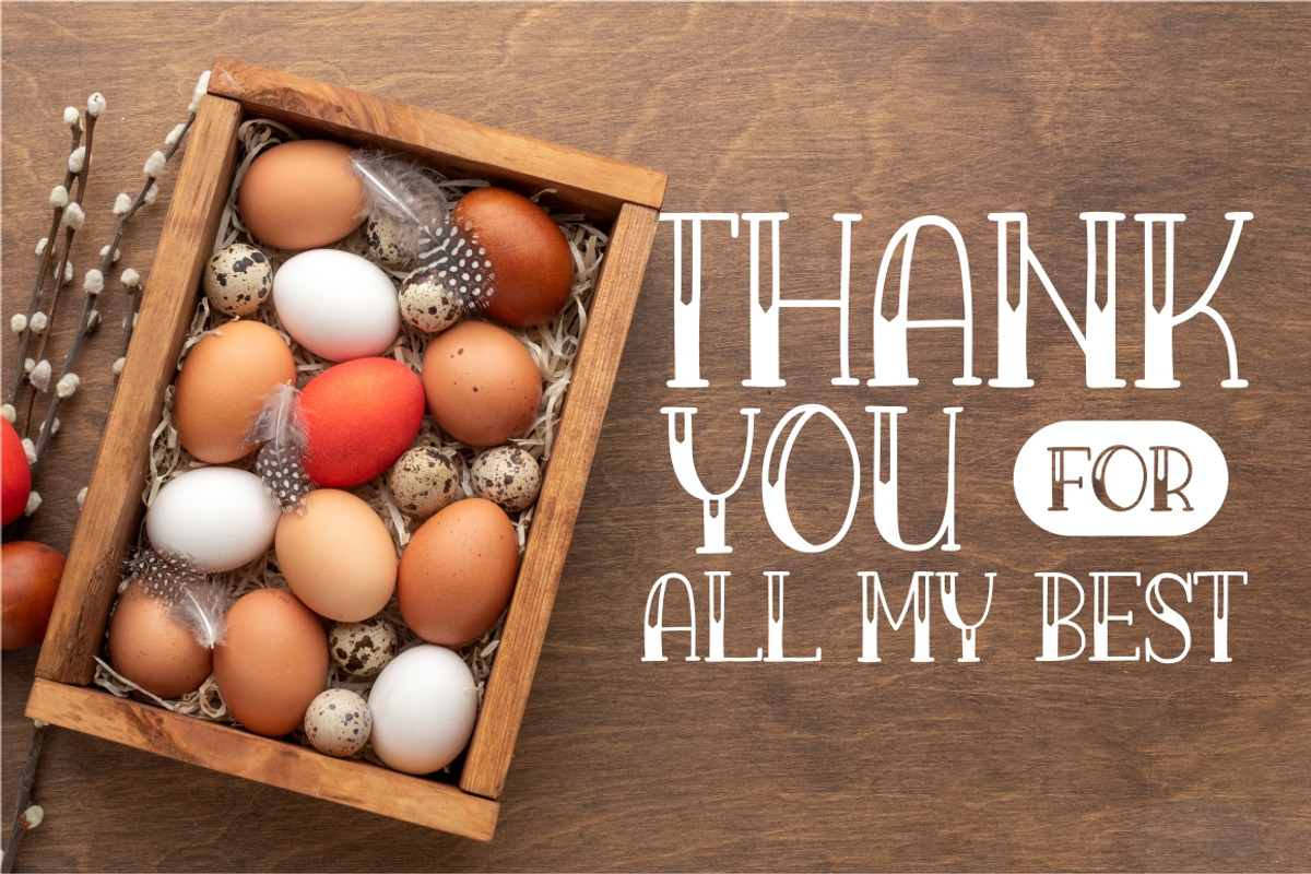 Easter Bunny, a Script Font by Good Java Studio (Photo 7 of 7)
