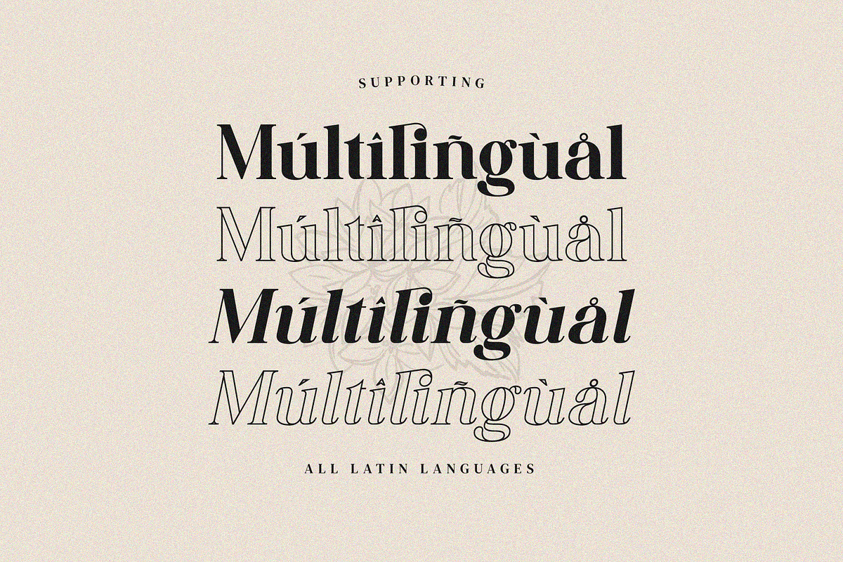 Jackal Holiday - Stylish Serif Font, a Serif Font by Aqeel_Art (Photo 9 of 10)