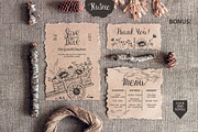 RUSTIC wedding collection, a Texture Illustration by OlgaAlekseenko (Thumbnail 6 of 6)