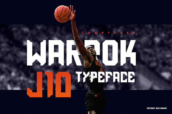 Warrok Display Font preview 8