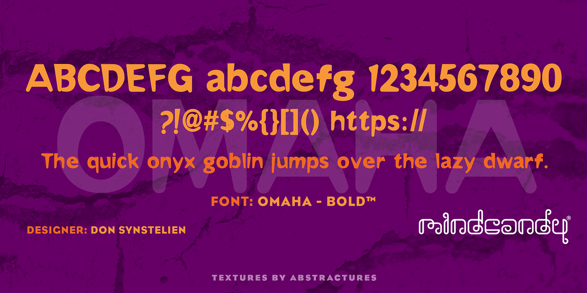 Omaha™, a Sans Serif Font by MINDCANDY (Photo 5 of 6)