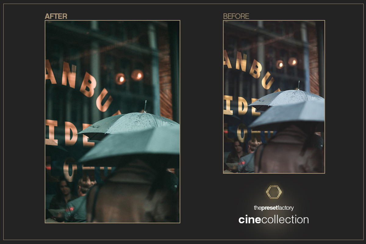 Cine Collection - Lightroom Presets, a Plug-in Add-On by The Preset Factory Ltd. (Photo 6 of 9)